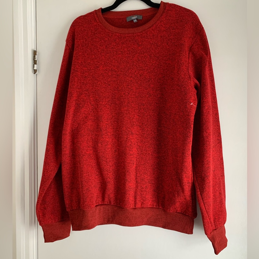 BNWOT Warm Red Sweater Mountain Ridge M